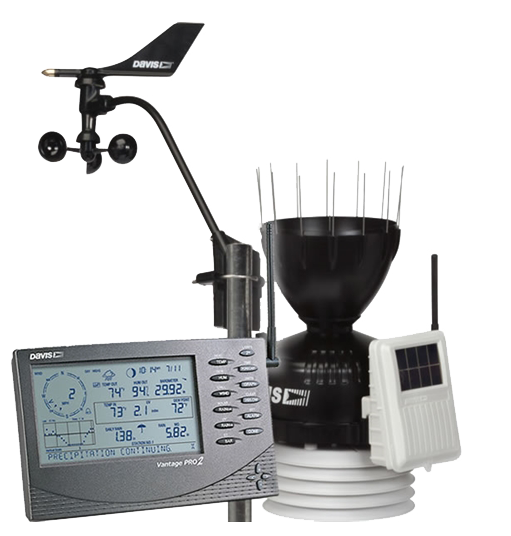 Vantage pro2 with console landing